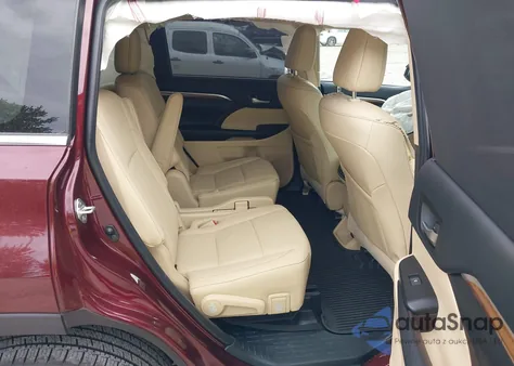 2019 Toyota Highlander Limited from USA, damaged, VIN 5TDDZRFH1KS924892